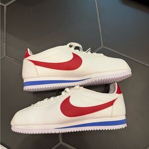 BRAND NEW Nike White and Red Sneakers